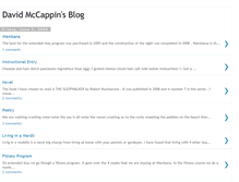 Tablet Screenshot of davidmccappinwambana.blogspot.com