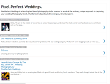 Tablet Screenshot of pixelperfectweddings.blogspot.com