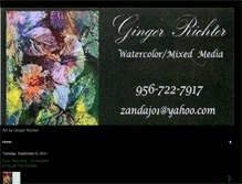 Tablet Screenshot of gingerrichter.blogspot.com