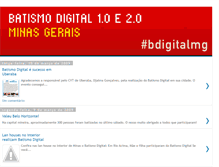 Tablet Screenshot of batismodigital.blogspot.com