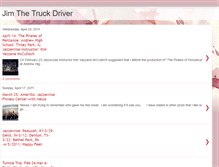 Tablet Screenshot of jimthetruckdriver.blogspot.com