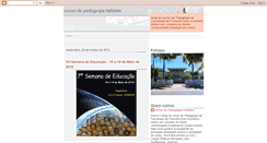 Desktop Screenshot of cursodepedagogiafafidam.blogspot.com