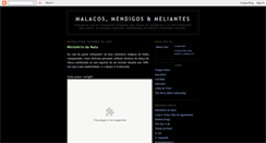 Desktop Screenshot of malacosmendigos.blogspot.com