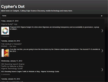Tablet Screenshot of cyphersdot.blogspot.com