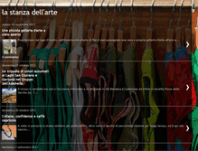 Tablet Screenshot of lastanzadellarte.blogspot.com