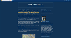 Desktop Screenshot of lisagarrigues.blogspot.com