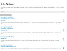 Tablet Screenshot of jobsterbaru.blogspot.com