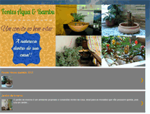 Tablet Screenshot of fontesaguaebambu.blogspot.com