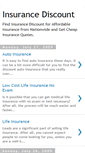Mobile Screenshot of insurancediscount.blogspot.com