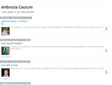 Tablet Screenshot of ambrosiacouture.blogspot.com