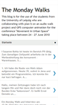 Mobile Screenshot of mondaywalks.blogspot.com