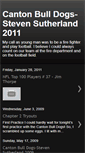 Mobile Screenshot of cantonbulldogs.blogspot.com