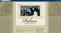 Desktop Screenshot of palmerpedigrees.blogspot.com