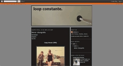 Desktop Screenshot of loopconstante.blogspot.com