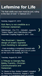Mobile Screenshot of lefemineforlife.blogspot.com