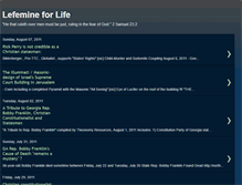 Tablet Screenshot of lefemineforlife.blogspot.com