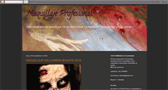 Desktop Screenshot of maquillajefantasia.blogspot.com