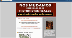 Desktop Screenshot of historietasreales.blogspot.com