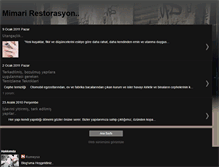 Tablet Screenshot of mimaribirestorasyon.blogspot.com