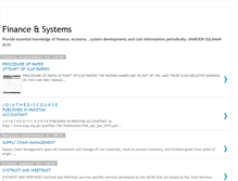 Tablet Screenshot of financesystems-haroon.blogspot.com