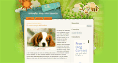 Desktop Screenshot of animalesmuyinteresantes.blogspot.com