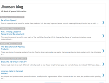 Tablet Screenshot of jhonsonblog.blogspot.com
