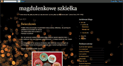 Desktop Screenshot of magdulenkoweszkielka.blogspot.com