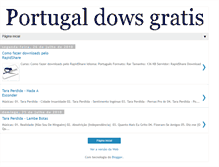 Tablet Screenshot of portugaldownsgratis.blogspot.com