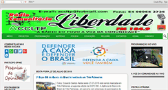 Desktop Screenshot of liberdadetrespalmeiras.blogspot.com