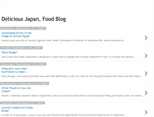 Tablet Screenshot of deliciousjapanfoodblog.blogspot.com