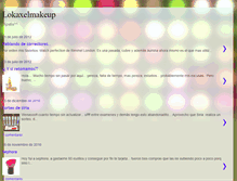 Tablet Screenshot of lokaxelmakeup.blogspot.com