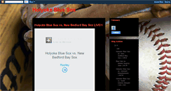 Desktop Screenshot of holyokebluesox.blogspot.com