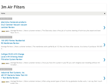 Tablet Screenshot of 3mairfilters.blogspot.com