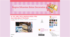 Desktop Screenshot of bolosconfeitadosdereginasifuentes.blogspot.com