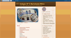Desktop Screenshot of colegio-mitre.blogspot.com