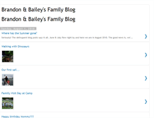 Tablet Screenshot of brandonandbailey.blogspot.com