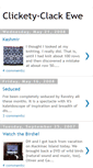 Mobile Screenshot of clicketyclackewe.blogspot.com