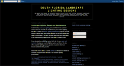 Desktop Screenshot of floridalandscapelighting.blogspot.com