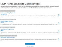 Tablet Screenshot of floridalandscapelighting.blogspot.com