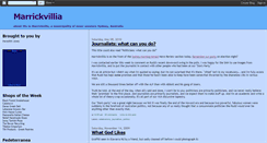Desktop Screenshot of marrickvillia.blogspot.com
