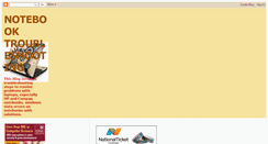 Desktop Screenshot of notebooktroubleshootingtechniques.blogspot.com