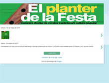 Tablet Screenshot of elplanterdelafesta.blogspot.com