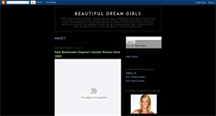 Desktop Screenshot of beautifuldreamgirls.blogspot.com