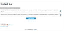Tablet Screenshot of confortsur.blogspot.com