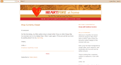 Desktop Screenshot of heartfireathomeshop.blogspot.com