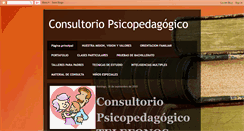 Desktop Screenshot of consultoriopsicopedaggico.blogspot.com