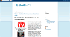 Desktop Screenshot of heal-all-in1.blogspot.com