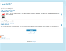 Tablet Screenshot of heal-all-in1.blogspot.com