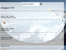 Tablet Screenshot of allegiant757.blogspot.com