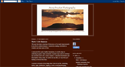 Desktop Screenshot of annaproctorphotography.blogspot.com